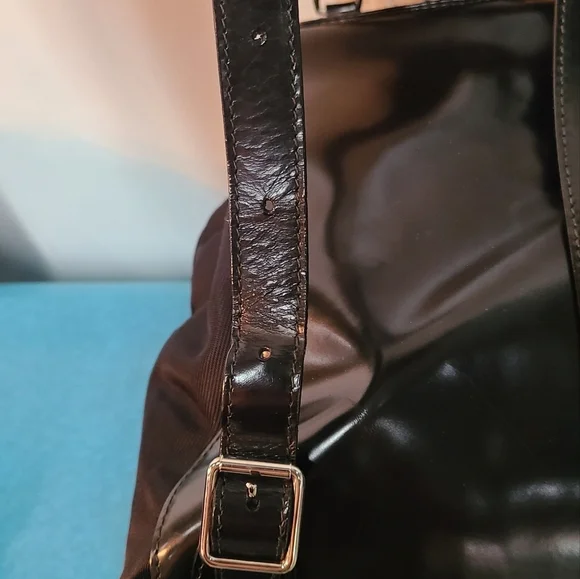 Gucci Bamboo Drawstring Nylon Backpack - Picture 3 of 17